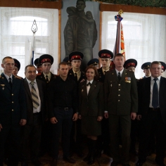 Торжественная клятва воспитанников. 15 лет взводу.