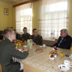 Приезд первого командира взвода