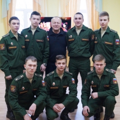Народный артист РФ Борис Галкин в гостях у воспитанников