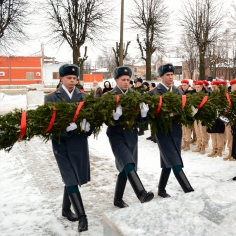 Возложение цветов к памятнику Михаилу Фрунзе